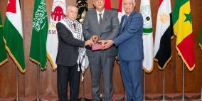 وفد من منظمة التحرير الفلسطينية يزور وكالة بيت مال القدس الشريف بالرباط