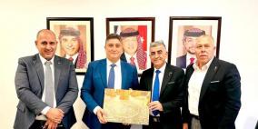 امين عام وزارة النقل الأردني ونظيره الفلسطيني يبحثان تذليل العقبات