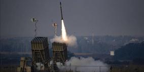 جيش الاحتلال يعلن اعتراض قذيفتين أطلقتا من غزة