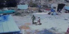 مستوطنون يجددون اعتداءاتهم على آبار المياه في عين سامية