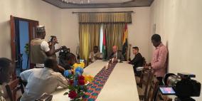 الهباش يطلع ممثلين من الجالية الفلسطينية ووسائل الإعلام في غانا على آخر المستجدات في فلسطين