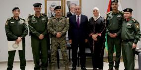 الشيخ يستقبل قائد قوات الأمن الوطني الفلسطيني 