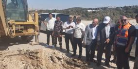 الوزير حجاوي يتفقد الهيئات المحلية في محافظة الخليل ويطّلع على احتياجاتها