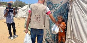 وكالة بيت مال القدس الشريف تنفذ المرحلة الخامسة من حملة الإغاثة الإنسانية للنازحين في غزة