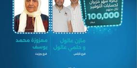 بنك الإسكان يعلن عن رابحيّ الجوائز الربعية الكبرى لشهر حزيران وقيمتها 100,000 شيقل لكل منهما