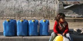 خاص| أزمة مياه خانقة في النصيرات بسبب نفاد الوقود واستمرار العدوان