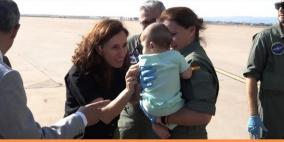 13 طفلا جريحا ومريضا من غزة يصلون المستشفيات الإسبانية للعلاج