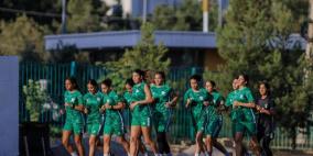 منتخب شابات فلسطين يصل طاجيكستان استعدادًا لتصفيات كأس آسيا