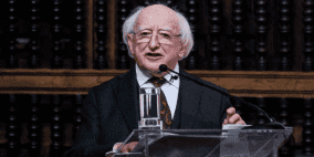 رئيس ايرلندا يدعو غوتيريش إلى تفعيل البند السابع ضد إسرائيل