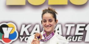 مريم بشارات تحصد ذهبية الدوري العالمي للكاراتيه في المكسيك