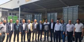 وفد من جمعية رجال الأعمال الفلسطينيين – القدس يزور جنين ويؤكد دعم صمودها الاقتصادي