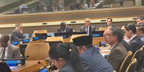 بدعوة وفد فلسطين: مجموعة التعاون الإسلامي تعقد اجتماعا طارئا في مقر الامم المتحدة