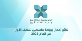 نتائج أعمال بورصة فلسطين للنصف الأول من العام 2025