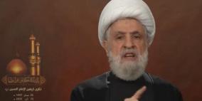 نعيم قاسم: حكومة لبنان تخدم إسرائيل ولن نسلّم السلاح