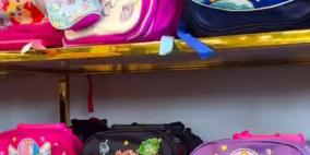 (الحقيبة المدرسية) حملة انسانية لدعم طلبة المدارس في دير بلوط