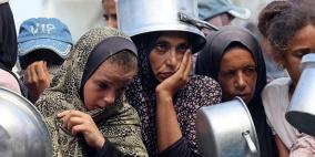 الأغذية العالمي: المساعدات التي تصل غزة غير كافية لمنع الجوع