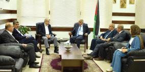 الوزير برهم يطّلع على أوضاع جامعة نابلس التقنية