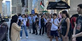 شيكاغو: تواصل التظاهرات الأسبوعية المطالبة بوقف الدعم الأميركي لإسرائيل