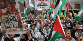 ستوكهولم: تظاهرة احتجاجا ورفضا لاستمرار الانتهاكات الإسرائيلية في غزة
