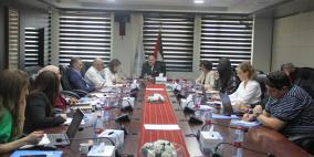 الوزير الميمي يترأس اجتماع اللجنة التوجيهية لمشاريع الدعم المؤسسي لخدمات المياه والصرف الصحي