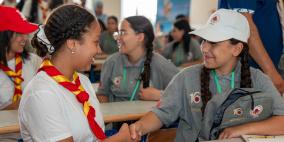 أطفال القدس يصلون المدينة المقدسة عائدين من المغرب