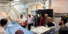 الهلال الأحمر: بدء تشغيل قسم القسطرة القلبية في مستشفى القدس بغزة