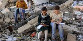 "اليونيسف" تحذر من ضياع جيل كامل مع انهيار قطاع التعليم في غزة