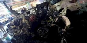 كشف ملابسات تفجير مركبة داخل مجمع "الايكون مول" في رام الله