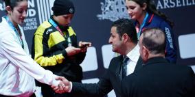 بطلة العالم مريم بشارات تشارك في بطولة آسيا بالكاراتيه – الصين