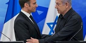 عضو برلماني سابق: نتنياهو رفض طلبًا لماكرون بزيارة إسرائيل