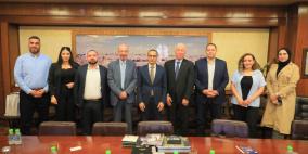 في إطار التعاون المشترك مؤسسة ياسر عرفات تزور جامعة النجاح الوطنية