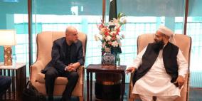 الهباش يلتقي رئيس مجلس علماء باكستان وحاكم إقليم السند