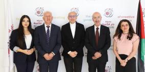 مؤسسة ياسر عرفات تزور جامعتي فلسطين الأهلية ودار الكلمة في بيت لحم في إطار التعاون المشترك