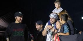 تظاهرة حاشدة من أجل فلسطين في المكسيك يقودها فنان عالمي شهير