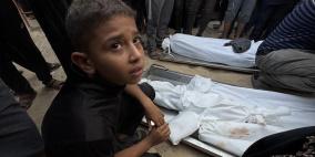 غزة: شهيدان أحدهما طفل إثر قصف الاحتلال مخيم النصيرات وحي الدرج