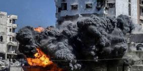 الاحتلال يواصل قصف وتدمير العمارات السكنية ومنازل المواطنين بأحياء مدينة غزة