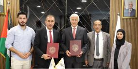 المكتبة الوطنية الفلسطينية وجامعة فلسطين التقنية – خضوري توقّعان مذكرة تفاهم