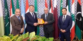 الوزير عساف يبحث مع رئيس قطاع الإعلام في الجامعة العربية دعم الإعلام الفلسطيني وتعزيز السردية الفلسطينية