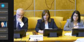 وزيرة شؤون المرأة تلقي كلمة دولة فلسطين في فعالية خاصة بالنساء الفلسطينيات بمجلس حقوق الإنسان