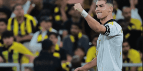 رونالدو يحطم رقم حمد الله ويصبح الهداف التاريخي للنصر