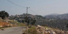 مخطط استيطاني جديد شرق قلقيلية