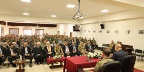 الهباش يلتقي محافظ أريحا ويلقي محاضرة عن الوسطية في الإسلام في هيئة التدريب العسكري