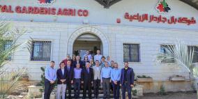 زيارة دبلوماسية رفيعة إلى شركة "بال جاردنز" للاطلاع على واقع قطاع تمور المجهول في أريحا والأغوار