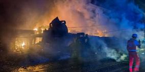 جنوب لبنان: شهيد في ضربات جوية استهدفت معارض للجرافات