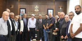 برهم يستقبل اللجنة التحضيرية لمؤتمر "أي تربية وتعليم نريد للقدس"