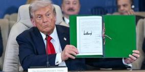 ترمب: الحرب في غزة انتهت.. والآن يبدأ الإعمار