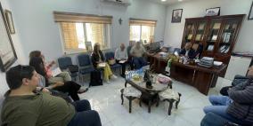 سلطة المياه تبحث مع مجلسي الطيبة ورمون سبل تطوير محطة معالجة مياه الصرف الصحي