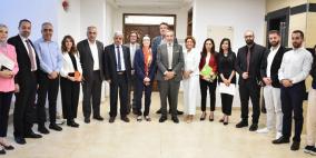 "التعليم العالي" والعدل تبحثان مع مركز حملة ومؤسسة "إينيبل" تعزيز التعاون بمجال الأمان الرقمي