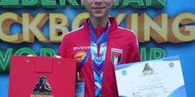 الفلسطيني يامن طاهر الخامس عالميا بوزنه في تصنيف الاتحاد الدولي للكيك بوكسينغ