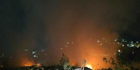 إغلاق مدرسة في أم الفحم بسبب التلوث الناتج عن حريق